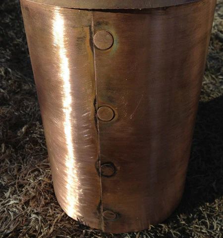 1 Gallon Boiler Wall, Bottom,  Vapor Cone, and Rivets  Replacement