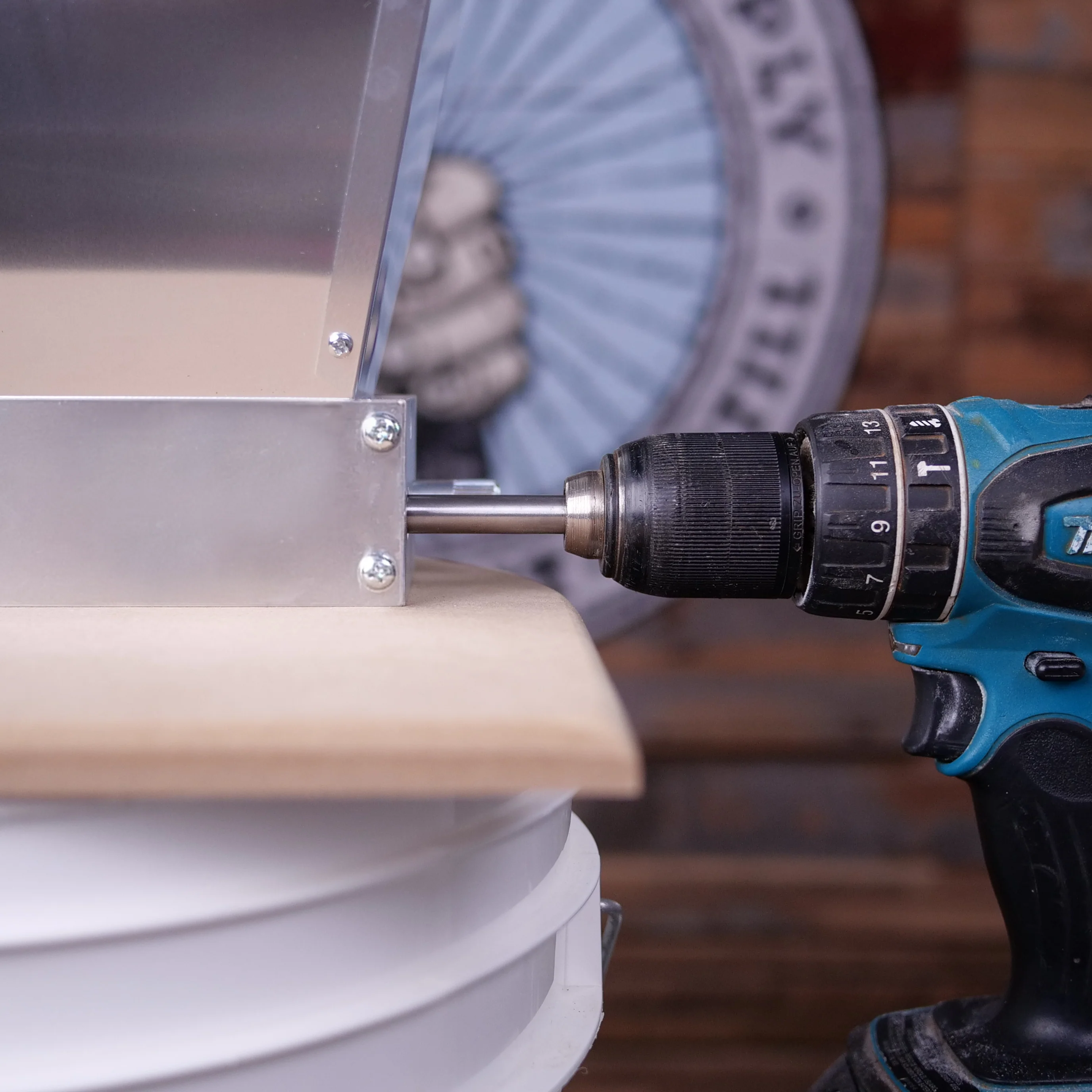 2 Roller Grain Mill with Wooden Base - Image 5