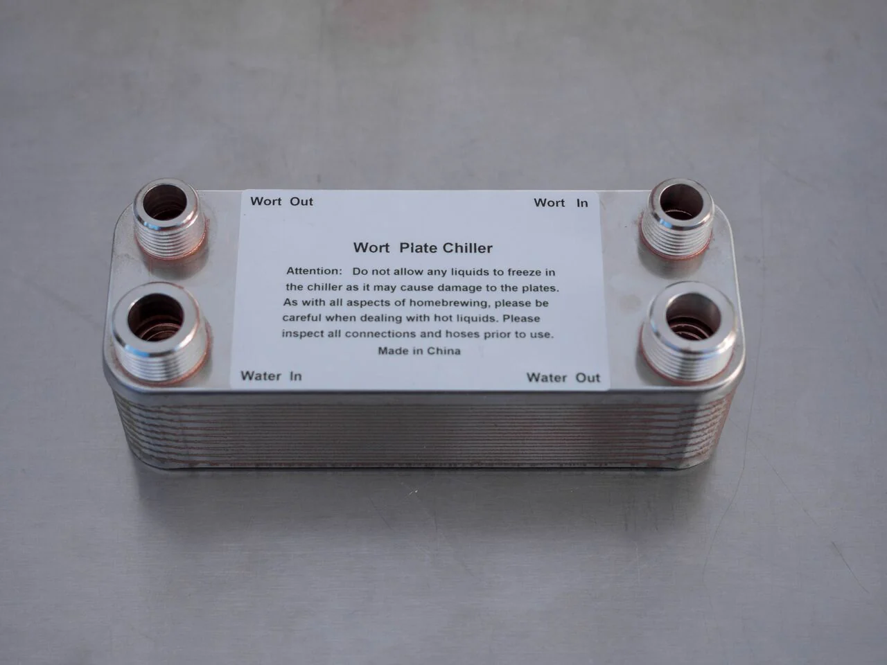 20 Plate Wort Chiller - Image 2