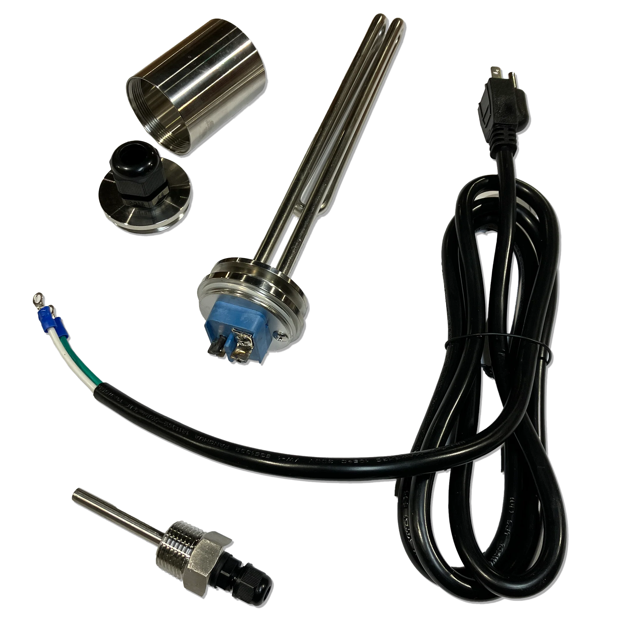 1650 Watt Heating Element / Element Adapter / Element Power Cord / Thermowell